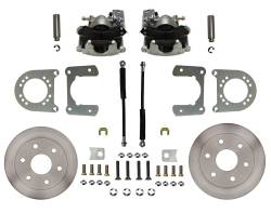 Leed Brakes - Leed Brakes RC6001 Rear Disc Brake Kit w/Plain Rotors & Zinc Plated Calipers - Image 1