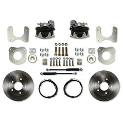 Leed Brakes - Leed Brakes RC0012 Rear Disc Brake Kit w/Plain Rotors & Zinc Plated Calipers - Image 1