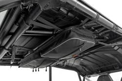 Rough Country Suspension Systems - Rough Country Inside Roof Storage Bags Black for RZR/Defender Max 99044 - Image 2