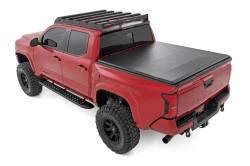 Rough Country Suspension Systems - Rough Country 42415551 Soft Roll-up Vinyl Tonneau Cover for 24-25 Tacoma 5' Bed - Image 3
