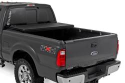 Rough Country Suspension Systems - Rough Country Lo-Pro Hard Folding Tonneau Cover 99-16 Super Duty 6.8' 47214651B - Image 2