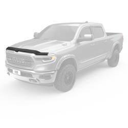 EGR - EGR 302951 Superguard Hood Guard Bugdeflector Smoke for 19-25 Ram 1500 - Image 2