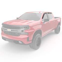 EGR - EGR 641891 Fr/Rr Tape-On Window Visors Smoke 19-24 Silverado/Sierra 1500 Ext - Image 2