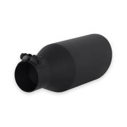 Flowmaster - Flowmaster 15404B Exhaust Tip 4.5" Black Angle Cut for 2.5" Tubing Clamp-On - Image 3