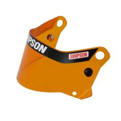 Simpson Safety - Simpson Safety 89504 SD1 Helmet Shield Amber Antifog/Scratch - Image 1