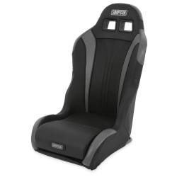 Simpson Safety - Simpson Safety S104-305 Vortex II Off-Road Suspension Seat Black/Charcoal - Image 1