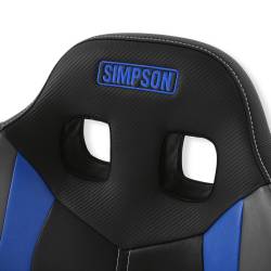 Simpson Safety - Simpson Safety S107-307 Pro Sport Off-Road Suspension Seat Blue/Black/Gray - Image 4