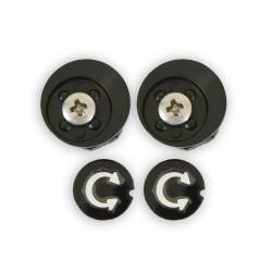 Racequip - RaceQuip 204110RQP Pro Model Helmet Tear-Off Posts Black - Image 1