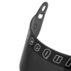 Racequip - RaceQuip 205004RQP Dark Smoke Helmet Face Shield for Vesta Model Helmet - Image 1