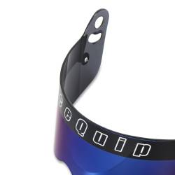 Racequip - RaceQuip 205007RQP Helmet Face Shield Blue Iridium for Vesta Model Helmet - Image 1