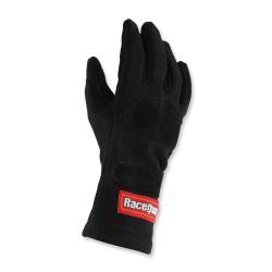 Racequip - RaceQuip 355006RQP 355 Series 2-Layer Nomex Race Gloves Black XL - Image 2
