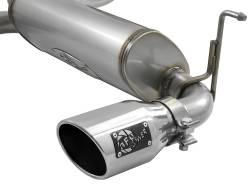 aFe Power - aFe 49-48096-P 3-2.5" Car-Back Exhaust System for 18-20 Jeep Wrangler JL 2.0L - Image 2