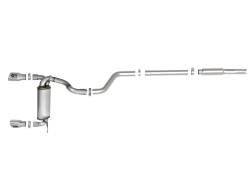 aFe Power - aFe 49-48096-P 3-2.5" Car-Back Exhaust System for 18-20 Jeep Wrangler JL 2.0L - Image 3