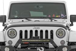 Rough Country Suspension Systems - Rough Country Trail Cladding Hood Protector Black for Wrangler JK TC105200 - Image 2