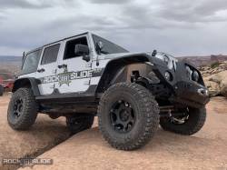 Rock Slide Engineering - Rock Slide AX-SS-RG-JK4 Step slider Rocker Guards for for 07-18 Jeep JK 4DR - Image 5