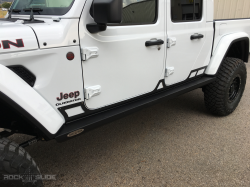 Rock Slide Engineering - Rock Slide AX-SS-RG-JT4 Step Slider Rocker Guards for 20-23 Jeep Gladiator - Image 5