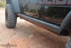 Rock Slide Engineering - Rock Slide AX-SS-SP-JL4 Step Slider Skid Plate Kit for 18+ Jeep Wrangler JL 4DR - Image 2