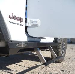 Rock Slide Engineering - Rock Slide BD-SS-300-JL2D Driver Step Slider Set for 18+ Jeep Wrangler JL 2DR - Image 2