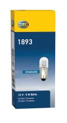 Hella - HELLA 1893 Turn Signal 12V 5W Light Bulb BA9S - Image 2