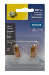 Hella - HELLA 2827NATB Multi Purpose 12V 5W Light Bulb W2.1X9.5D - Image 2