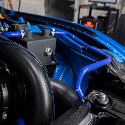 Mishimoto - Mishimoto MMHOSE-MUS4-24BL Coolant Hose for 24+ Mustang 2.3L Blue - Image 3