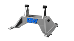B&W Trailer Hitches - B&W Hitch RVB3550 Companion 5th Wheel Hitch Base for Rails - Image 1