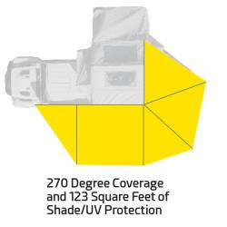 Smittybilt - Smittybilt 2795 Overlanding 270-DEG Awning Driver Side - Image 2