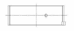 ACL Race 6B2630H-.25 Connecting Rod Bearing for Infiniti & Nissan 3.0