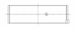 ACL Race 6B2640H-STD Connecting Rod Bearing for Infiniti/Nissan