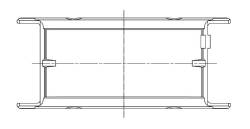 ACL Race Series - ACL Race 7M1172HX-STD Crankshaft Bearing for Nissan 146/156//157 - Image 3