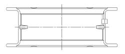 ACL Race 7M2428H-STD Crankshaft Bearing