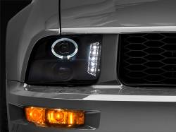 Raxiom - Raxiom 101683 LED Halo Projector Headlights Blk Housing for 05-09 Ford Mustang - Image 1