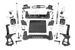 Rough Country Suspension Systems - Rough Country 6" Suspension Lift Kit 2025 Sierra 1500 RWD/4WD 3.0L 110230D - Image 1