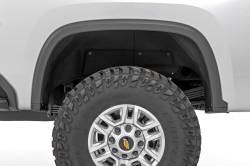 Rough Country Suspension Systems - Rough Country OEM Mud Flap Removal Kit Black 20-25 Silverado HD 13004 - Image 5