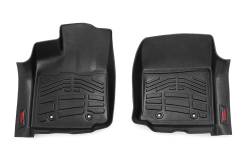 Rough Country Suspension Systems - Rough Country SM7121 Sure-Fit Floor Mats Front for Toyota Tacoma 2WD/4WD 16-23 - Image 1