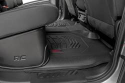 Rough Country Suspension Systems - Rough Country SM21613 Fr/Rr Floor Liners Black for 19-26 Silverado/Sierra Crew - Image 4