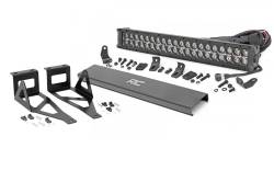 Rough Country Bumper Mount 20" LED Light Bar Kit 05-07 Super Duty 70665DRL