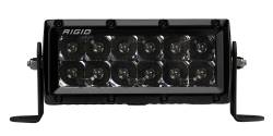 Rigid Industries - Rigid Industries E-Series Pro 6" Midnight LED Light Bar Spot 106213BLK - Image 1