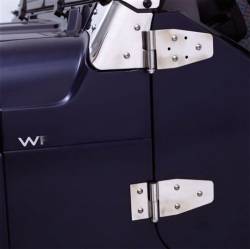 Rampage - Rampage 7407 Lower Door Hinge Brackets for 76-83 Jeep Wrangler TJ/YJ/CJ - Image 2