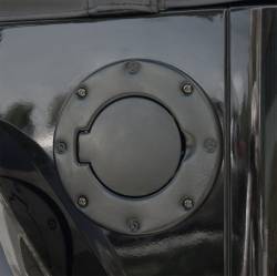 Rugged Ridge - Rugged Ridge 11229.01 Non-Locking Gas Cap Door Black for 97-06 Wrangler TJ - Image 4