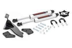 Rough Country V2 Dual Steering Stabilizer 2.5"-8" Lift for 13-24 Ram HD 8749470