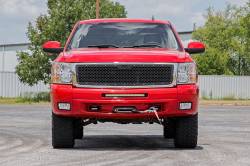 Rough Country Suspension Systems - Rough Country 70194 Front Mesh Grille Insert Black for 07-13 Silverado 1500 - Image 6