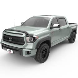 EGR - EGR 575191 Fr/Rr In-Channel Window Visors Smoke for 07-21 Tundra CrewMax - Image 4