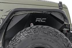 Rough Country Suspension Systems - Rough Country 1195 Front Inner Fender Liners Black for 07-18 Jeep Wrangler JK - Image 4