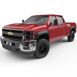 EGR - EGR 751504 Rugged Look Fender Flares Black 07-14 Silverado HD - Image 3