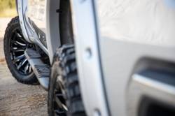 Rough Country Suspension Systems - Rough Country 4.5" Oval Tube Nerf Steps Black 19-24 Silverado/Sierra Crew 21002 - Image 5