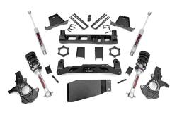Rough Country Suspension Systems - Rough Country 26431 7.5" Suspension Lift Kit for 07-13 Silverado/Sierra 1500 4WD - Image 2
