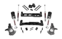 Rough Country 5" Suspension Lift Kit 14-18 Silverado/Sierra 1500 RWD 24834