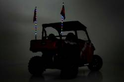 Rough Country Suspension Systems - Rough Country 48" LED Multi-Color Whip Light Kit Pair 93004 - Image 5