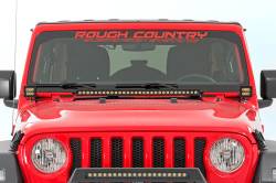 Rough Country Suspension Systems - Rough Country 70052DRLA A-Pillar 2" LED Ditch Light Kit Spot for Jeep JL/JT - Image 5